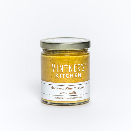 Honeyed Wine Mustard With Garlic