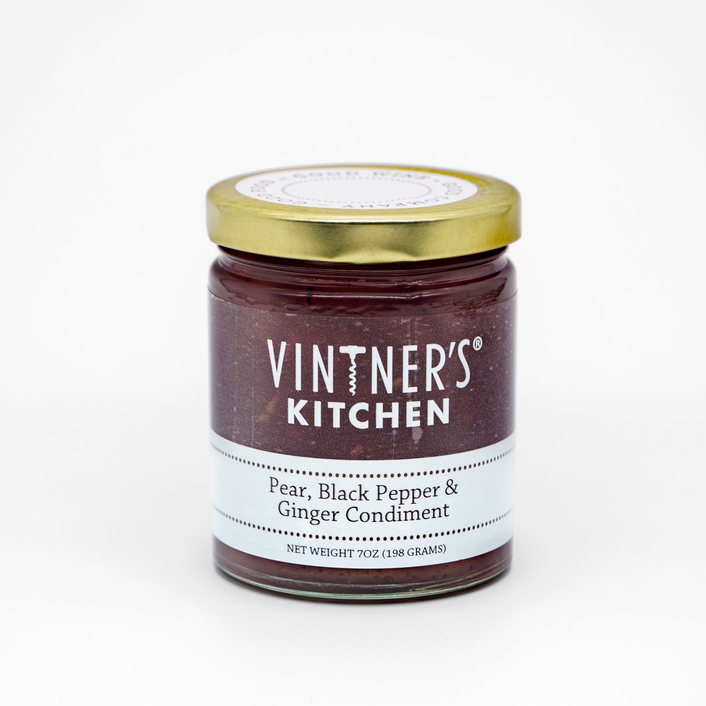 Pear, Black Pepper & Ginger Condiment