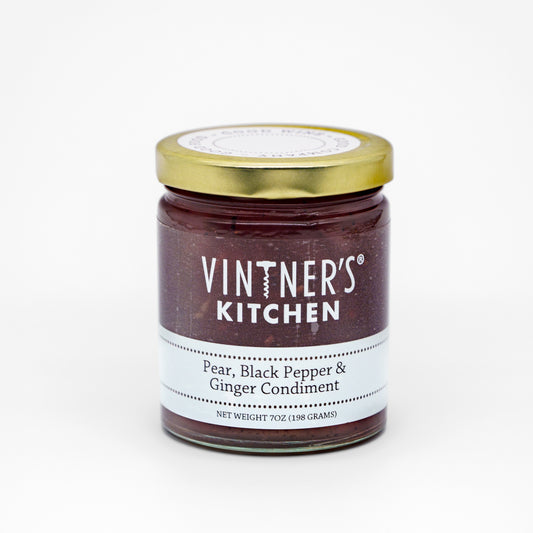 Pear, Black Pepper & Ginger Condiment